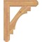 Ekena Millwork Merced Craftsman Smooth Bracket, Western Red Cedar, 3 1/2"W x 20"D x 24"H BKT04X20X24MRC04SWR - alternate 2